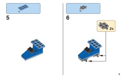 LEGO 10704 instructions page 9 – build guide