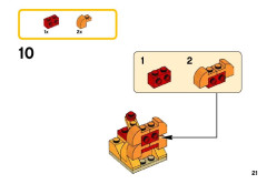 LEGO 10709 instructions page 21 – build guide