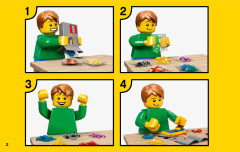 LEGO 10712 instructions page 2 – build guide