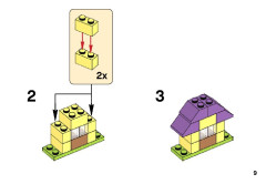 LEGO 10713 instructions page 9 – build guide