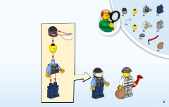 LEGO 10720 instructions page 3 – build guide