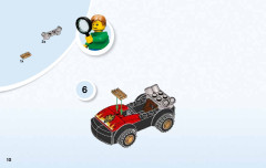 LEGO 10722 instructions page 10 – build guide