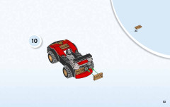 LEGO 10722 instructions page 13 – build guide