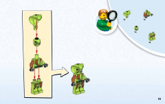 LEGO 10722 instructions page 19 – build guide