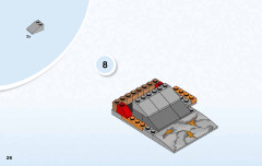LEGO 10722 instructions page 26 – build guide