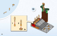 LEGO 10722 instructions page 28 – build guide