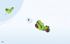 LEGO 10722 instructions page 30 – build guide