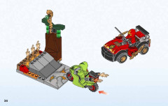 LEGO 10722 instructions page 34 – build guide
