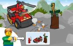 LEGO 10722 instructions page 4 – build guide