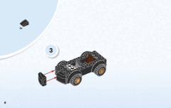 LEGO 10722 instructions page 8 – build guide