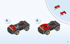 LEGO 10722 instructions page 9 – build guide