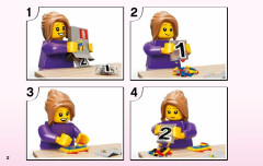 LEGO 10723 instructions page 2 – build guide
