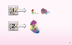 LEGO 10723 instructions page 3 – build guide