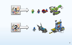 LEGO 10724 instructions page 3 – build guide