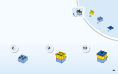 LEGO 10724 instructions page 49 – build guide