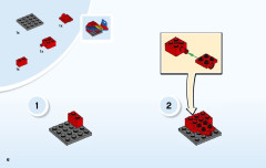LEGO 10724 instructions page 6 – build guide