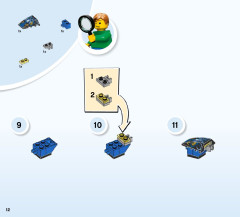 LEGO 10725 instructions page 12 – build guide