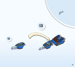 LEGO 10725 instructions page 13 – build guide