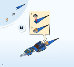 LEGO 10725 instructions page 14 – build guide