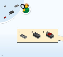 LEGO 10725 instructions page 40 – build guide