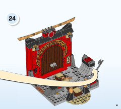 LEGO 10725 instructions page 41 – build guide
