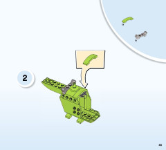 LEGO 10725 instructions page 45 – build guide