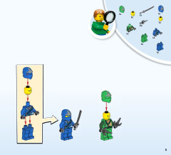LEGO 10725 instructions page 5 – build guide