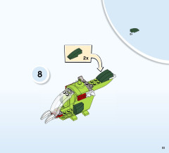 LEGO 10725 instructions page 51 – build guide