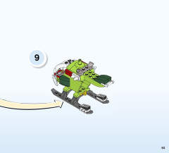 LEGO 10725 instructions page 53 – build guide