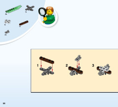 LEGO 10725 instructions page 58 – build guide