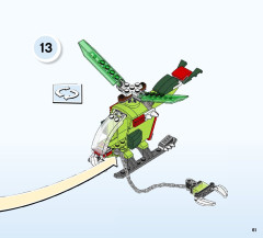 LEGO 10725 instructions page 61 – build guide