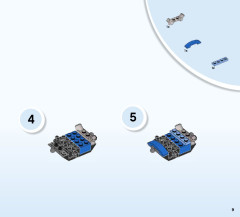 LEGO 10725 instructions page 9 – build guide