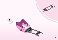 LEGO 10726 instructions page 9 – build guide