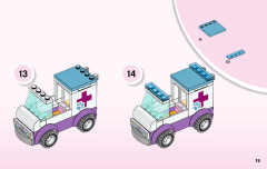 LEGO 10728 instructions page 19 – build guide