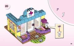 LEGO 10728 instructions page 45 – build guide