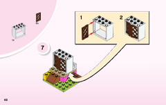 LEGO 10728 instructions page 62 – build guide