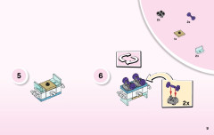 LEGO 10728 instructions page 9 – build guide