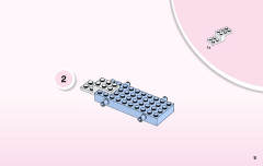 LEGO 10729 instructions page 9 – build guide