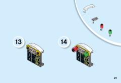 LEGO 10730 instructions page 21 – build guide