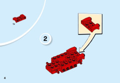 LEGO 10730 instructions page 4 – build guide
