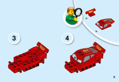 LEGO 10730 instructions page 5 – build guide