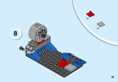 LEGO 10731 instructions page 19 – build guide