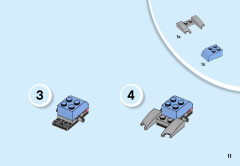 LEGO 10732 instructions page 11 – build guide