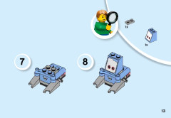 LEGO 10732 instructions page 13 – build guide