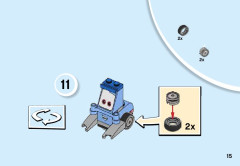 LEGO 10732 instructions page 15 – build guide
