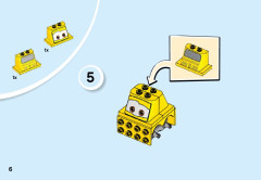 LEGO 10732 instructions page 6 – build guide