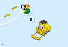 LEGO 10732 instructions page 8 – build guide