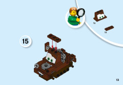 LEGO 10733 instructions page 13 – build guide