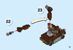 LEGO 10733 instructions page 19 – build guide