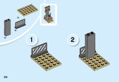 LEGO 10733 instructions page 20 – build guide